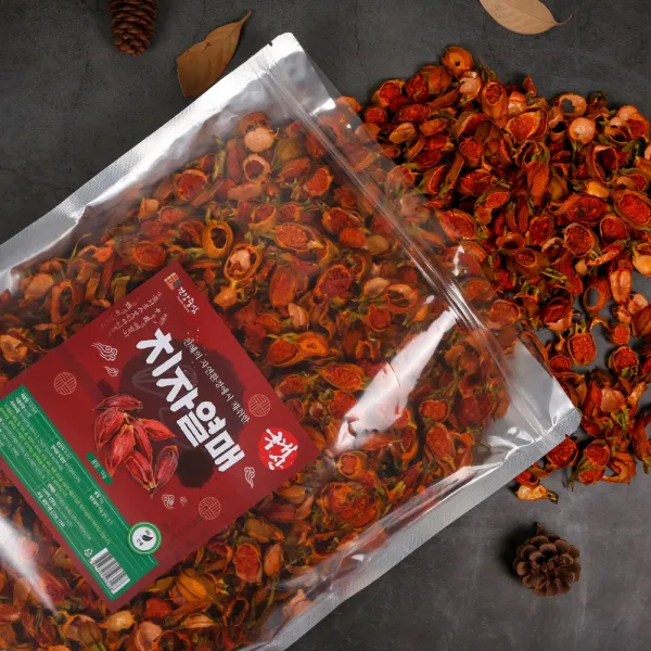 건강중심 국내산 말린 치자 열매 1kg 1개입