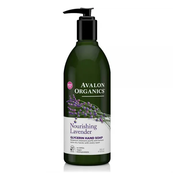 Avalon Organics 글리세린 핸드 솝 라벤더, 355ml, 1개