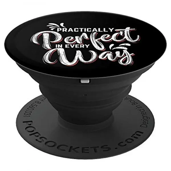 모든면에서 실질적으로 완벽 함 유명한 마법의 인용 Popsockets 그립 및 전화기 및 태블릿 용 스탠드 Happily Ever Magical 단일상품 단일상품