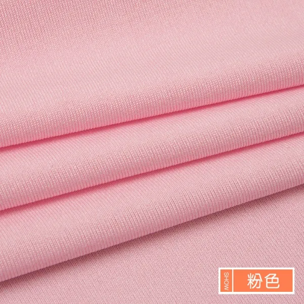 어반30 홈패션 캔버스 천 원단 고탄력 니트 사면탄 우유실 스판 원단이 춤사위, 핑크(1m가격)