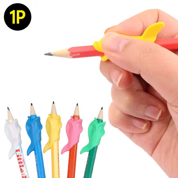 ksw77709 교정 실리콘 1개 펜그립 필기 보조 연필 ji424 교정기, 1, 본 상품 선택