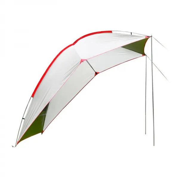 보편적인 차 차양 태양 대피소, 차양 자동 닫집 여행 바닷가를 위한 3/4 사람, 아미 그린과 베이지