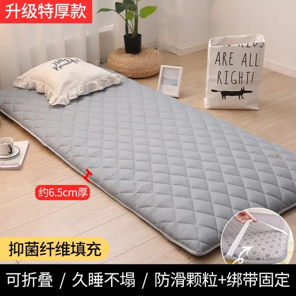 바닥 잠자는 전용 침대매트 방지 R조수가 밀려 나오다 렌트룸 심플 바닥매트 까는 요 접이식 臾대Ⅸ 함몰 타입싱글, C01-danz-80x190cm-학생기숙사오래사용 NE