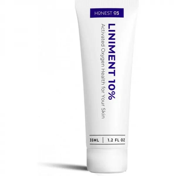 약 10 % 활성 산소 크림 여드름 치료 얼굴 및 피부 크림 오존 O3 주입 해바라기 씨 오일 오존층 1.2oz-정, 1