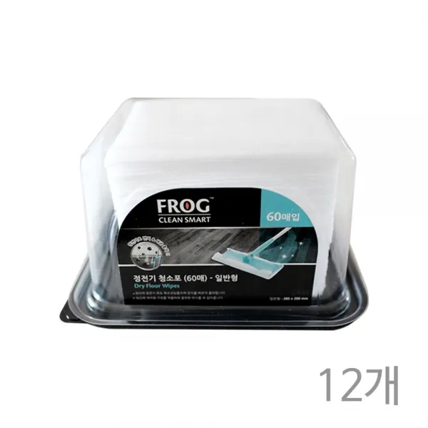 (청소용품은~꿈두샵에서)+청소의 모든것ㄱ 금주인기ㄱ FROGㄱ 정전기청소포(60매ㄱ 12개)ㄱ 정전기갈레ㄱ 부직포걸레ㄱ 주문폭주ㄱ 친절상담ㄱ [#Dream Crane]+2499.14576EA, Dream Crane-EA 1
