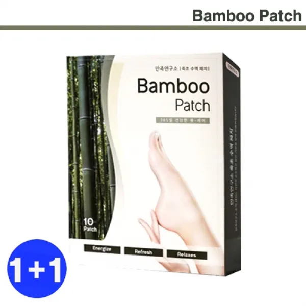 다봄마켓 1+1구성!! 붓고 지친발을 위한 풋케어 맹종죽 주원료 무좀 아토피 추천 죽초수액패치 10매입 1개