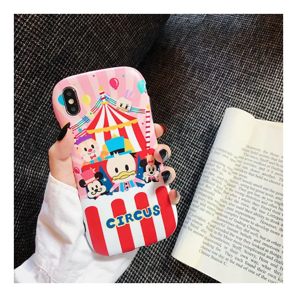 INS 개성 큐트 애니메이션 사과폰 XXSXR 핸드폰케이스 IPHONE11PROMAX 풀팩토리 소프트쉘 8PLUS7 독창적