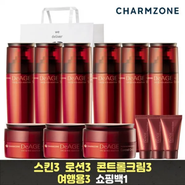  Cj단독/참존 디에이지 가성비갑 트리플구성 스킨3로션3콘트롤크림3 01_스킨3로션3콘트롤3 상세설명 참조