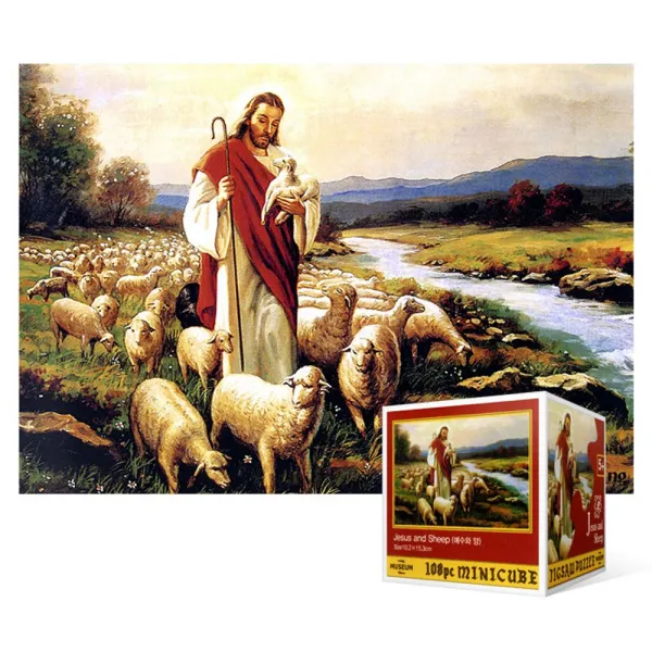 - 직소퍼즐 예수님 (미니) 108피스 목자되신 176aEA9c5, 그린몰 본상품선택, 그린몰 1, 그린몰 본상품선택