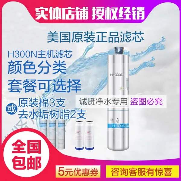 정수기필터 뉴타입 everpure통용 말단 직수기 메인필터 정수기 H300N메인필터, T01-뉴타입 항생제로 이동 H300N필터 1개