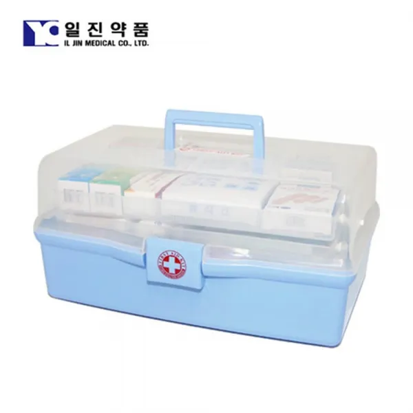 일진 구급함 스마트 1호 구급약상자 응급처치 응급함구급박스 구급상자 구급약상자 구급약케이스 구급약통, 호랑이마켓 쿠팡 1