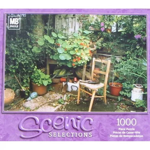 경치 좋은 1000pc. 퍼즐 마이 코너 가든
