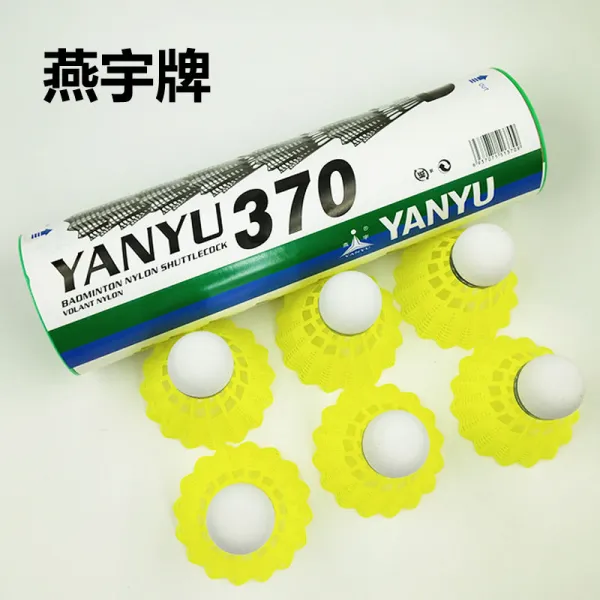 1개 꼭지 3개 6개 장 12개 연 우 배드민턴 내타타력 아니 썩 나일론 공 실외 훈련 연습구 초강력 나일론 볼엘로우 6오직 룩