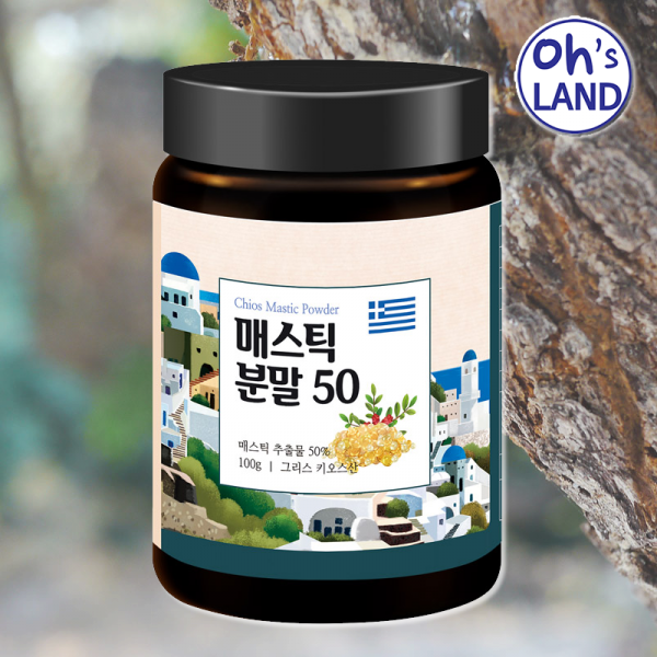 오스랜드 매스틱분말50 100g 그리스산 매스틱검, 1병
