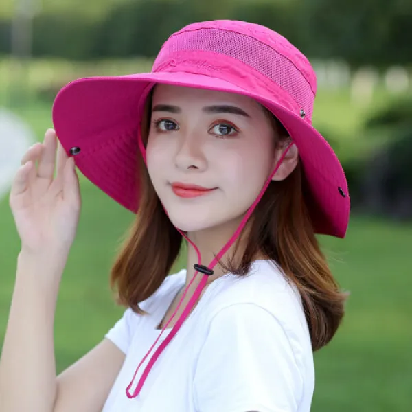 [소음동량 중기대반 선풍녀 후드녀 하천판 차양 모자 등산 후드 어플 모자 모래햇 outdoo(4661)