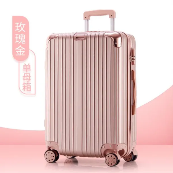 기내용캐리어 운동버전 캐리어 학생 매듭 탁송 견고함 스틱작은 형핑크 레드 바퀴 여자실버 색심플 크기 유행