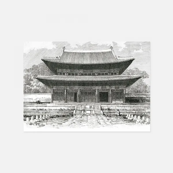 [바보사랑]아트인데코 한국과 한국인엽서_판화13