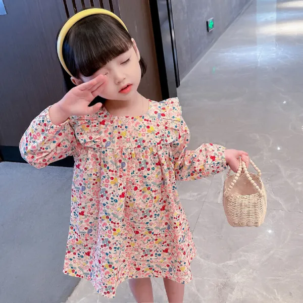 여아긴팔원피스 작은 2022 봄옷 어리다 동 프린세스 스윗 4727747794