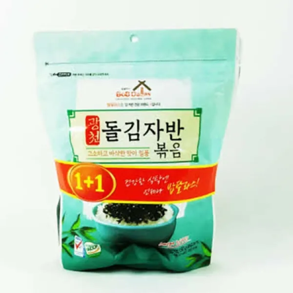 [멸치쇼핑]광천 고소하고 바삭한 돌김자반볶음 50g x 2개, 상세페이지 참조