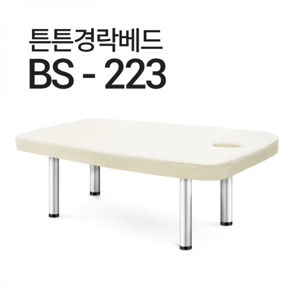 현대교역 스텐경락스포츠베드 BS-223 왁싱베드겸용 피부관리실, 진핑크(BS-223)/비열선