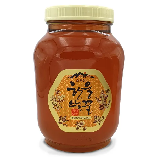 한울벌꿀 소백산 국내산 잡화꿀 무료배송, 2.4kg, 1개