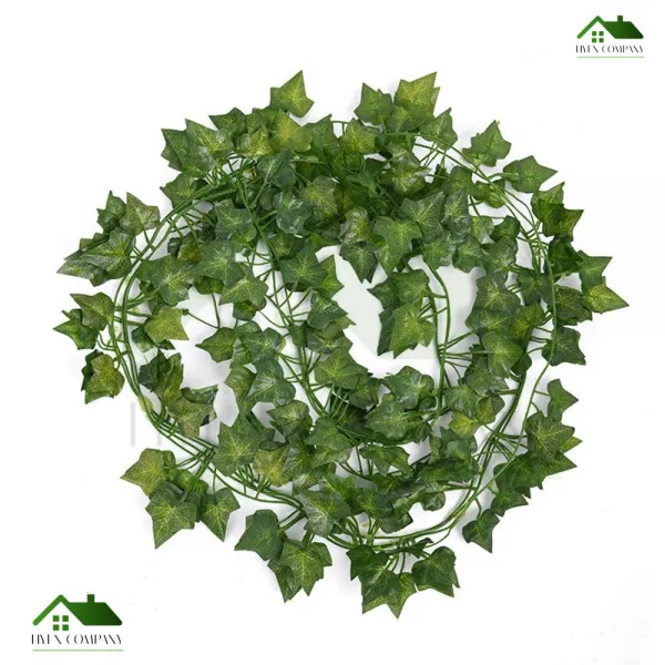 인테리어넝쿨 플라워가든 포도잎 조화 넝쿨 인조담쟁이넝쿨 담쟁이넝쿨 2m