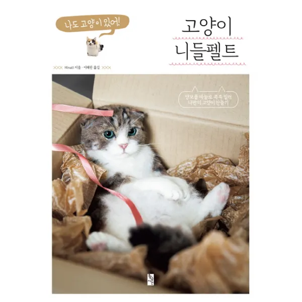 고양이 니들펠트:양모를 바늘로 콕콕 찔러 나만의 고양이 만들기, 황금시간