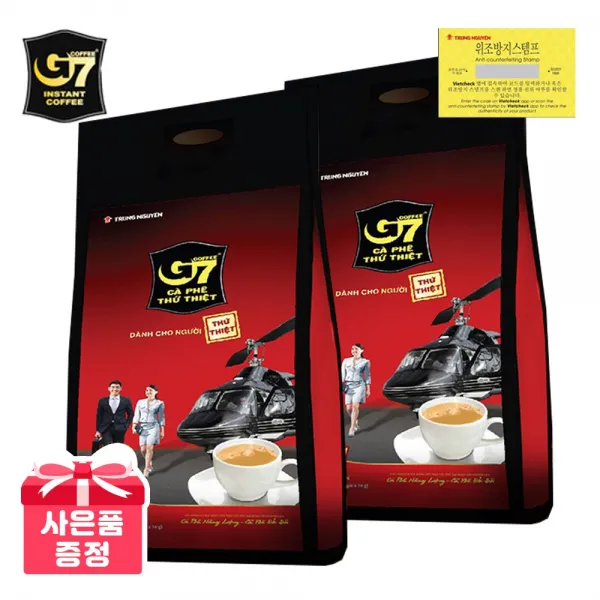 G7 G7커피 3in1 믹스커피 내수용 100T x 2개 (200T) 베트남커피, 200개입, 16g