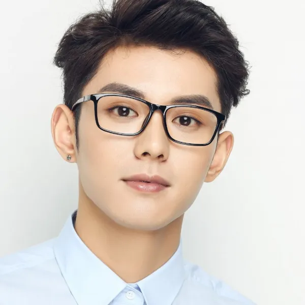 위파인더 한국판 네모 평광경 신형 프레임 미러 빈티지 트렌드 안경 프레임으로 근시안적