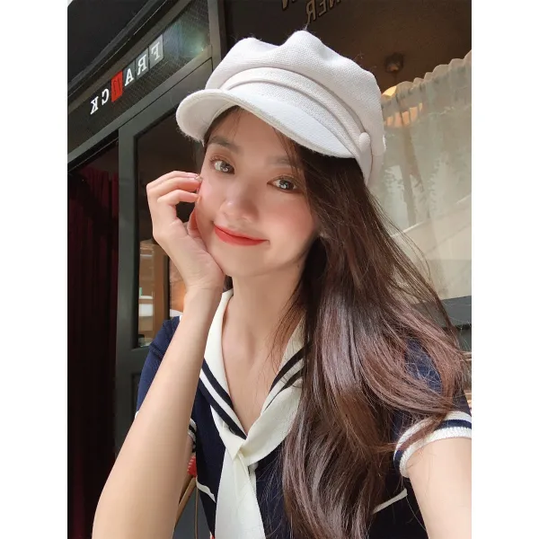 베레모 그레이(버터 두두)젖내 해군모 스타일리쉬 코디하기쉬운 헌팅캡 잉글랜드 해군
