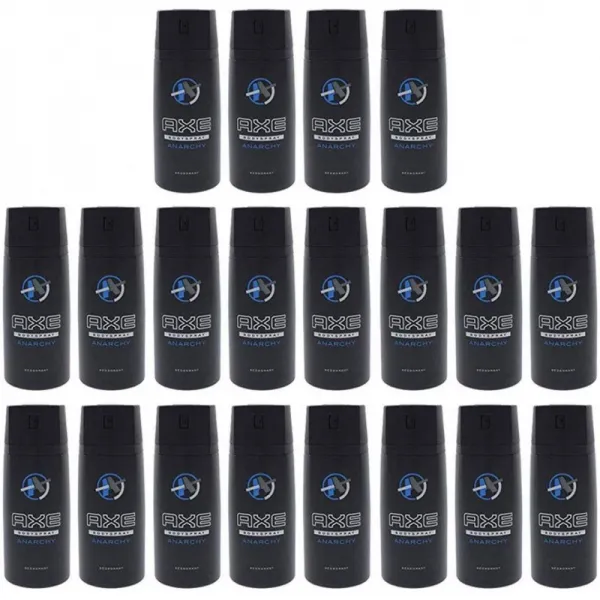 액스 데오도란트 바디 스프레이 무질서 용 남성 향수 150ml / 5.07oz (20 팩), 단일상품
