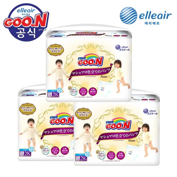군 프리미엄 마시멜로 팬티형 기저귀 아동공용 XL 5단계(12~20 kg), 84매