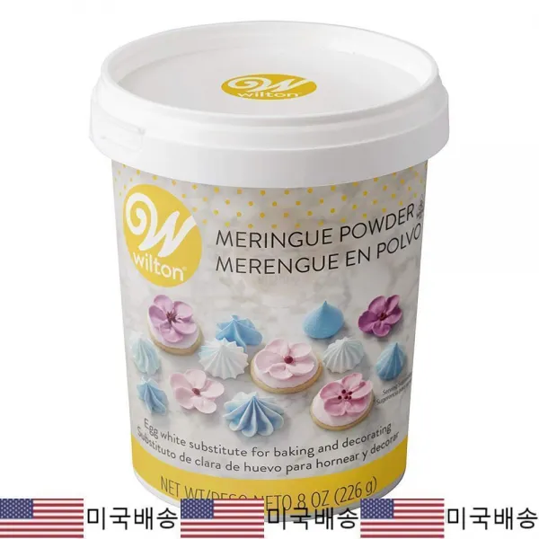 Wilton 머랭 파우더 계란 흰자 대체품 226g, 수량