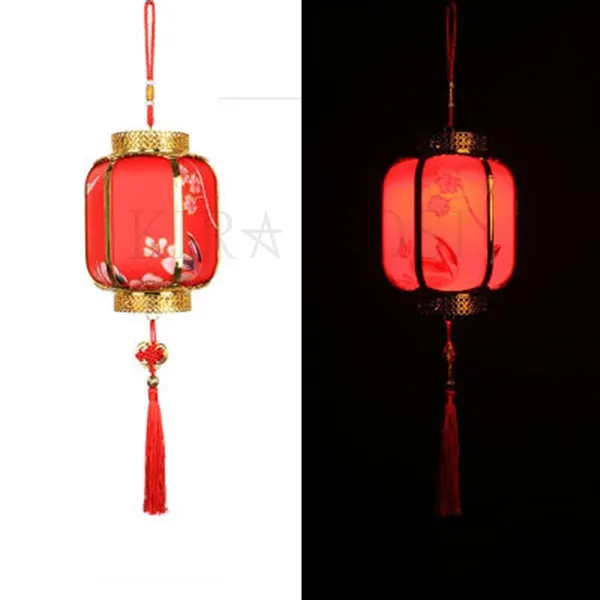 kirahosi 호롱불 고전 소품 등 랜턴 장식등 퓨전 청사초롱 램프 인테리어 등 27 CM 11 Dpp5o8k, 사진색 4#