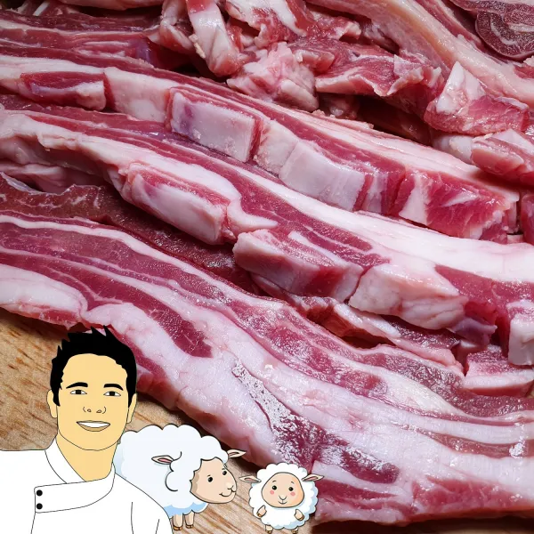 청정호주 양고기 양삼겹 1kg