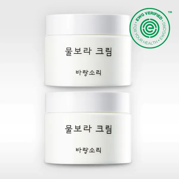 바랑소리 무료배송 [EWG그린등급] 물보라크림 1+1, 1개