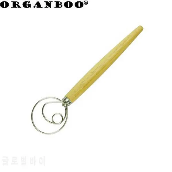 ORGANBOO DIY 빵 반죽을위한 1PC 스테인리스 블렌더 Bakeware 반죽 털기 계