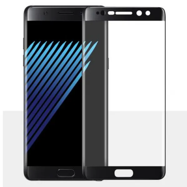  바보사랑 갤럭시노트8 노트fe 리얼 곡면 풀커버 강화유리 필름 1개