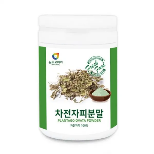 콜레스테롤수치 인슐린분비 100%차전자피차 분말 250g, 1통