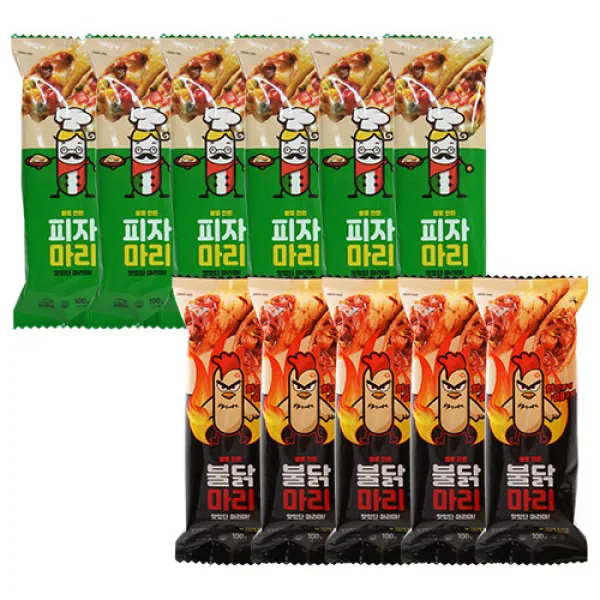 구워나온마리시리즈 10+1set [MA005]_(피자6+불닭5)_2세트이상 구매시 사은품 증정, 1세트