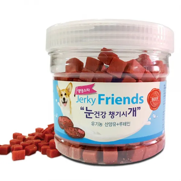 WA무배 강아지 영양 간식 소고기 300g 산양유-루테인 칭찬 // 예절교육, 1개, 기본값, 기본값