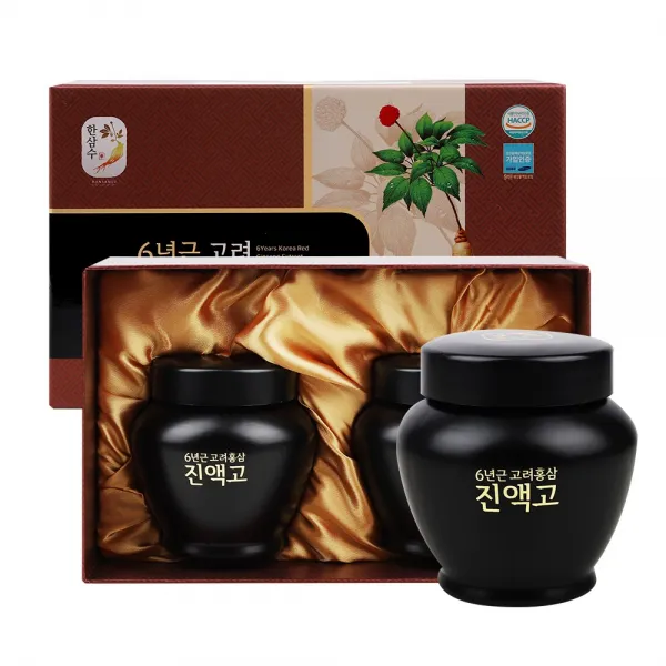 대한홍삼진흥공사 한삼수 홍삼진액고 (500g x 2병)