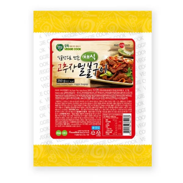 (냉동) 삼육 채식 고추장밀불구이 250g, 1