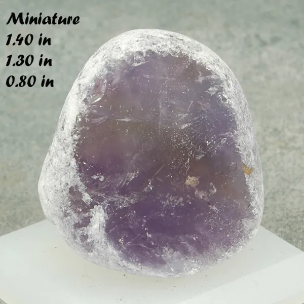 천연원석 Window Stone 선견자의돌 Amethyst 35mm 수집용 전시대+보증서