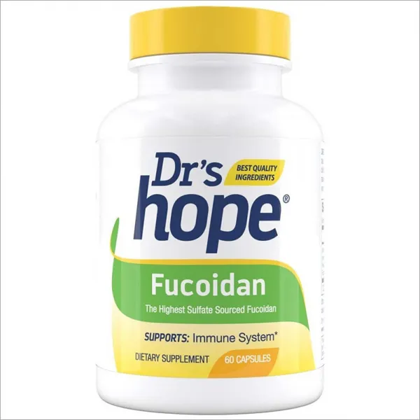 Drs Hope Fucoidan 닥터스홉 후코이단 60캡슐, 1병, 상품명참조