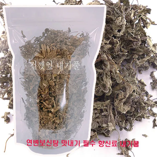 [천천중국식품] 중국수입 내기풀 건깻잎 100G