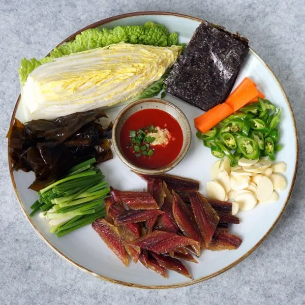 구룡포 발과메기(도시락세트)中3인분(10미/20쪽), 단품