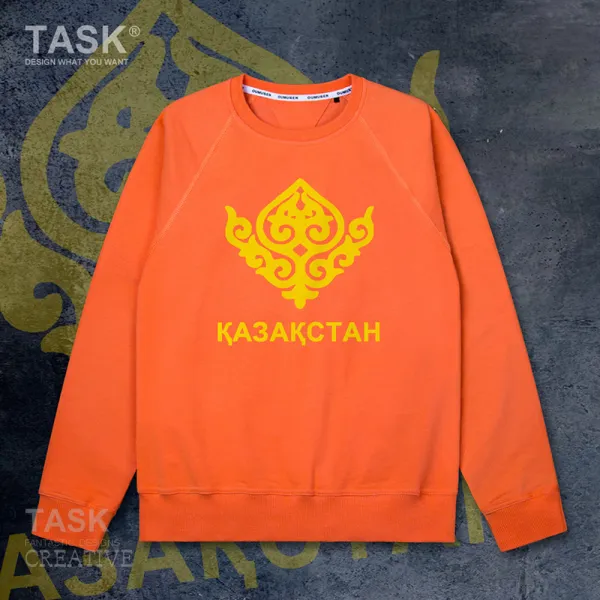 기모후드집업 Task Wessex외부 Kazakhstan민족 원소 털추가 후드티셔츠 남녀 외투가을 겨울옷 21