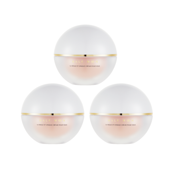 반달크림 이마볼륨 꺼진이마 얼굴윤곽 탄력 주름 개선 펩타이드 이마크림, 3개, 50ml