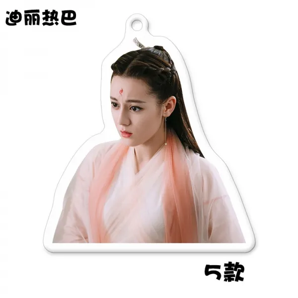플랜비 딜리제바 아크릴 가오웨이광 삼생 삼세가 책을 베다 열쇠고리 동화제군 화이트 봉구, 홑겹 양면 열쇠고리 (수집하여 전송함, V삼생 삼세가 책을 베다 5